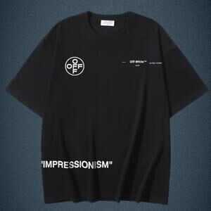 Off-White Black Men's Short Sleeve T-Shirt